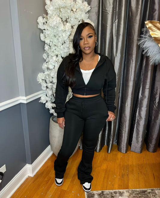 2 piece fitted sweatsuit ((COMING SOON))